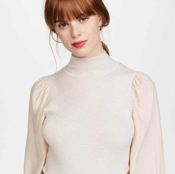 🍒NWT🍒 REBECCA TAYLOR TURTLENECK PULLOVER - Picture 3 of 6